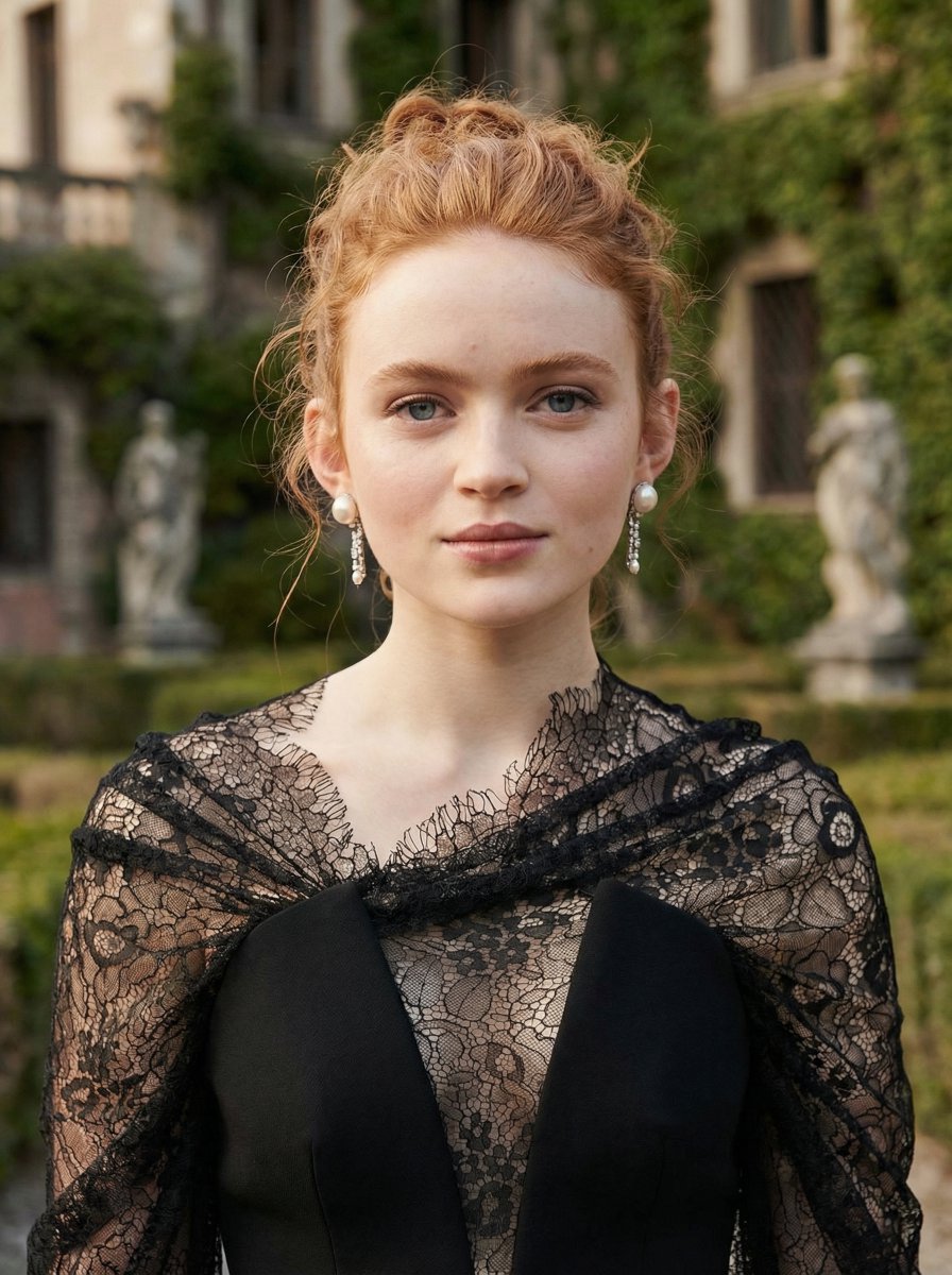 Sadie Sink Fine Art Editorial Portrait