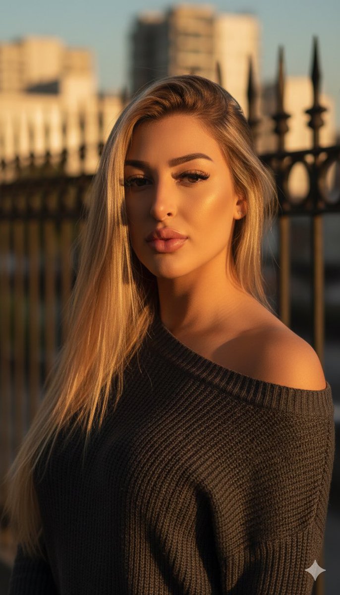 Professional Portrait with Hair Color Change 2