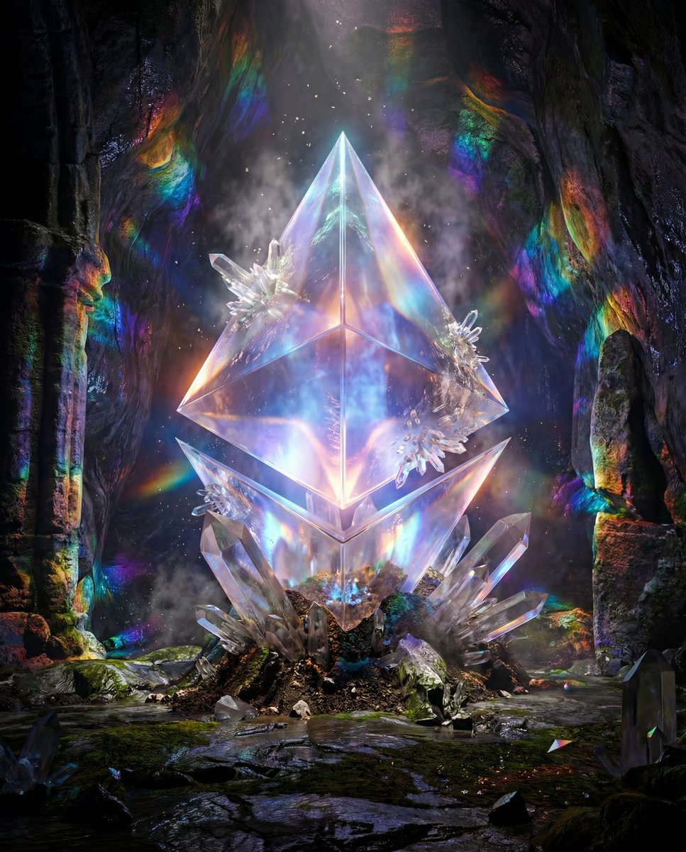 Photorealistic Crystal Logo Generation 3
