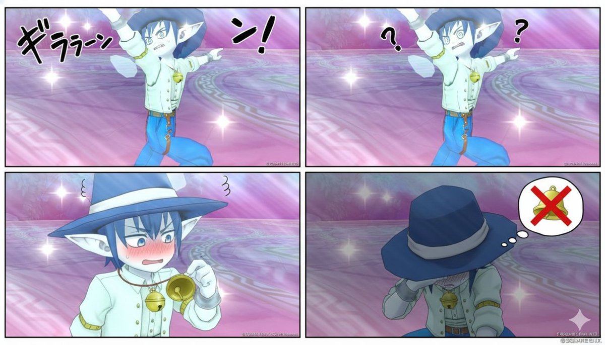 4-Panel Manga Generation from a Scene Description