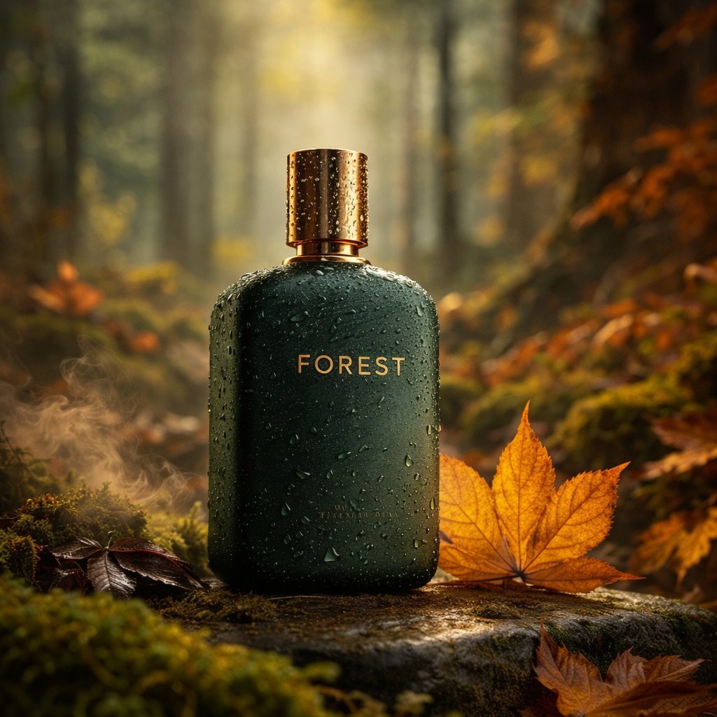 Photorealistic Product Photography in a Forest Setting 3