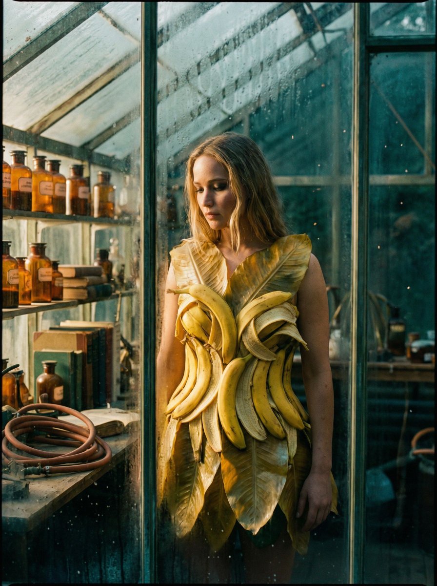 Tropical Melancholy Laboratory Surreal Portrait