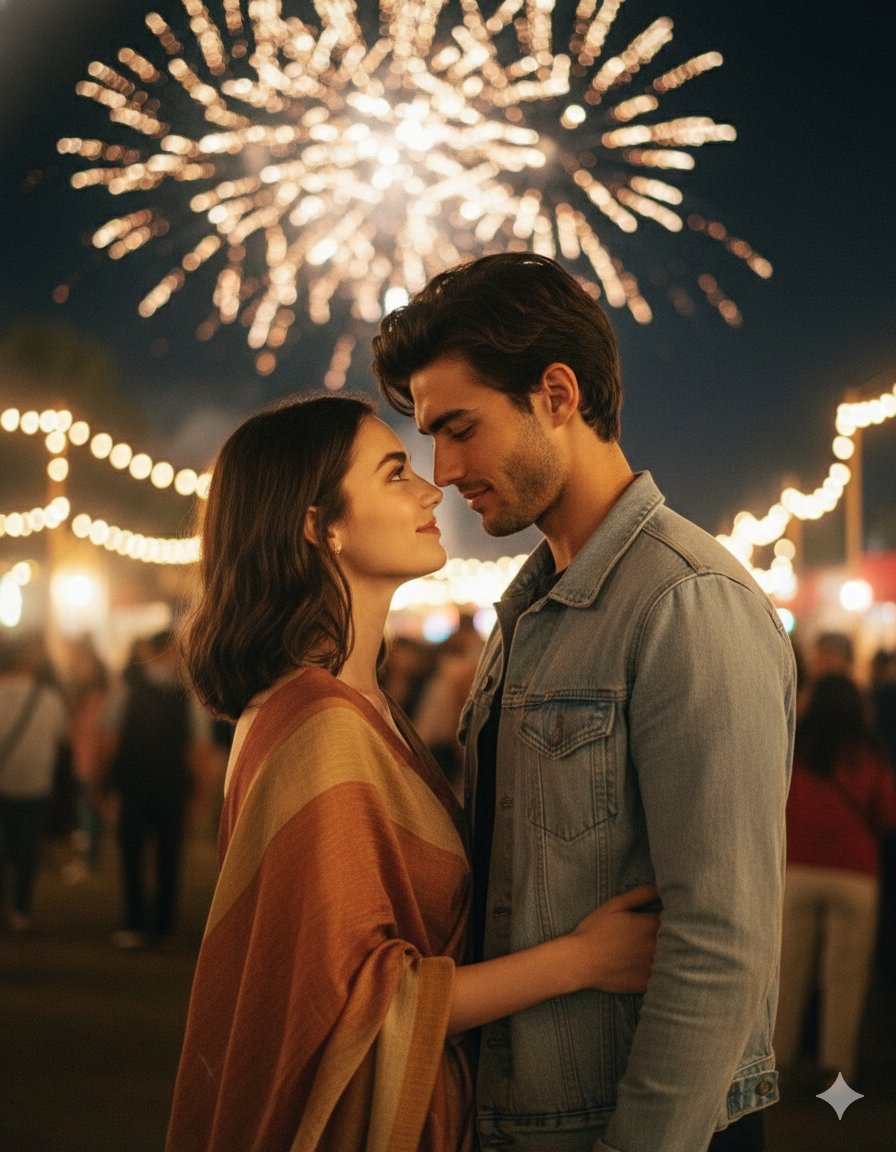 Three Cinematic Couple Photoshoot Prompts