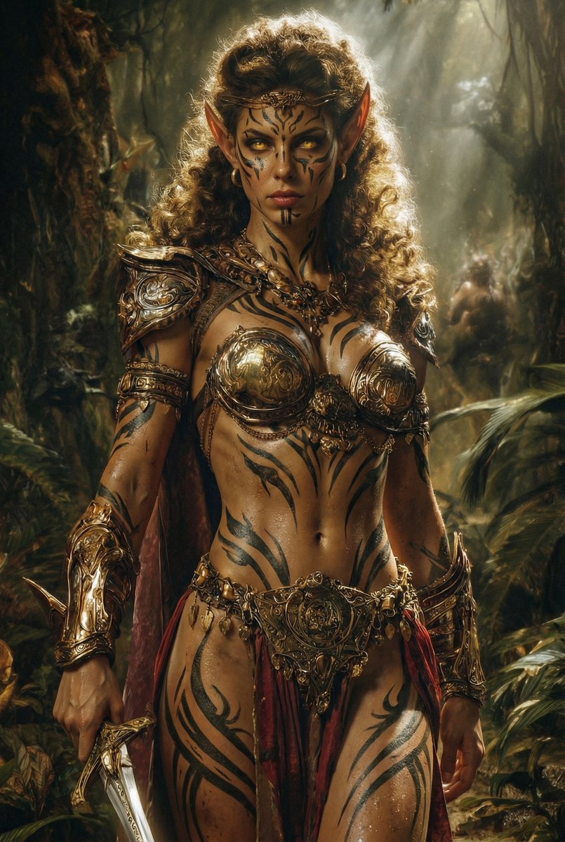 Image Editing Prompt: Add Tribal Warpaint