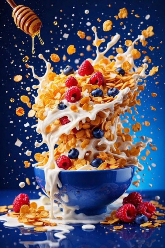 Hyper-Realistic High-Speed Food Photography Prompt 2