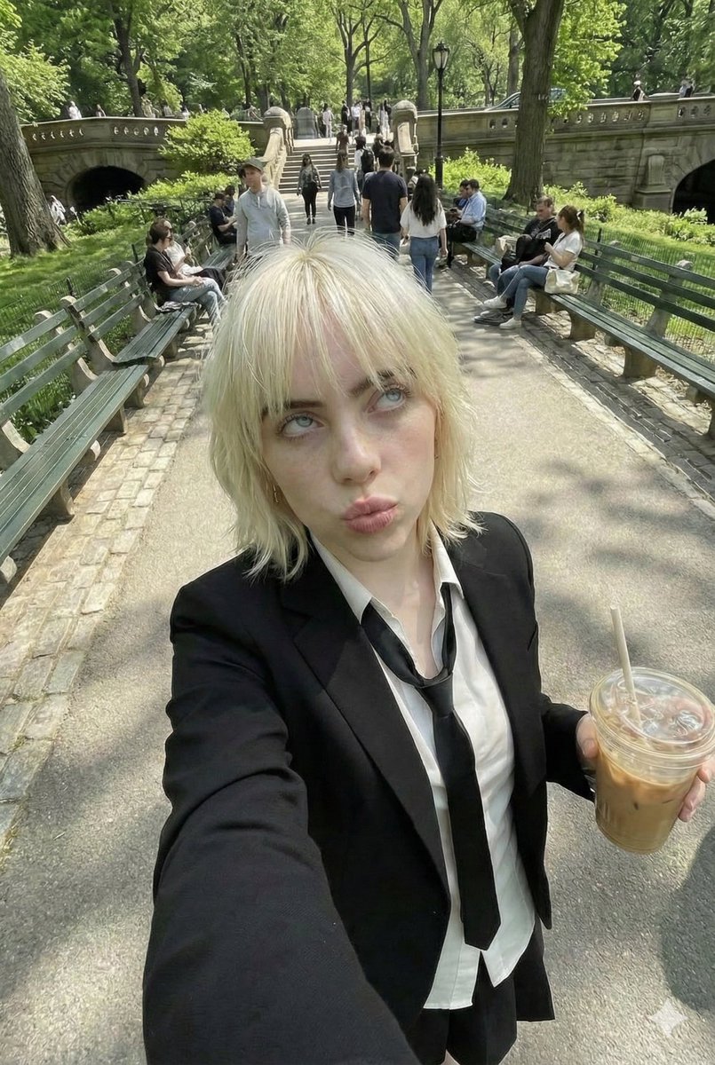 Candid Selfie in School Uniform with Freckles