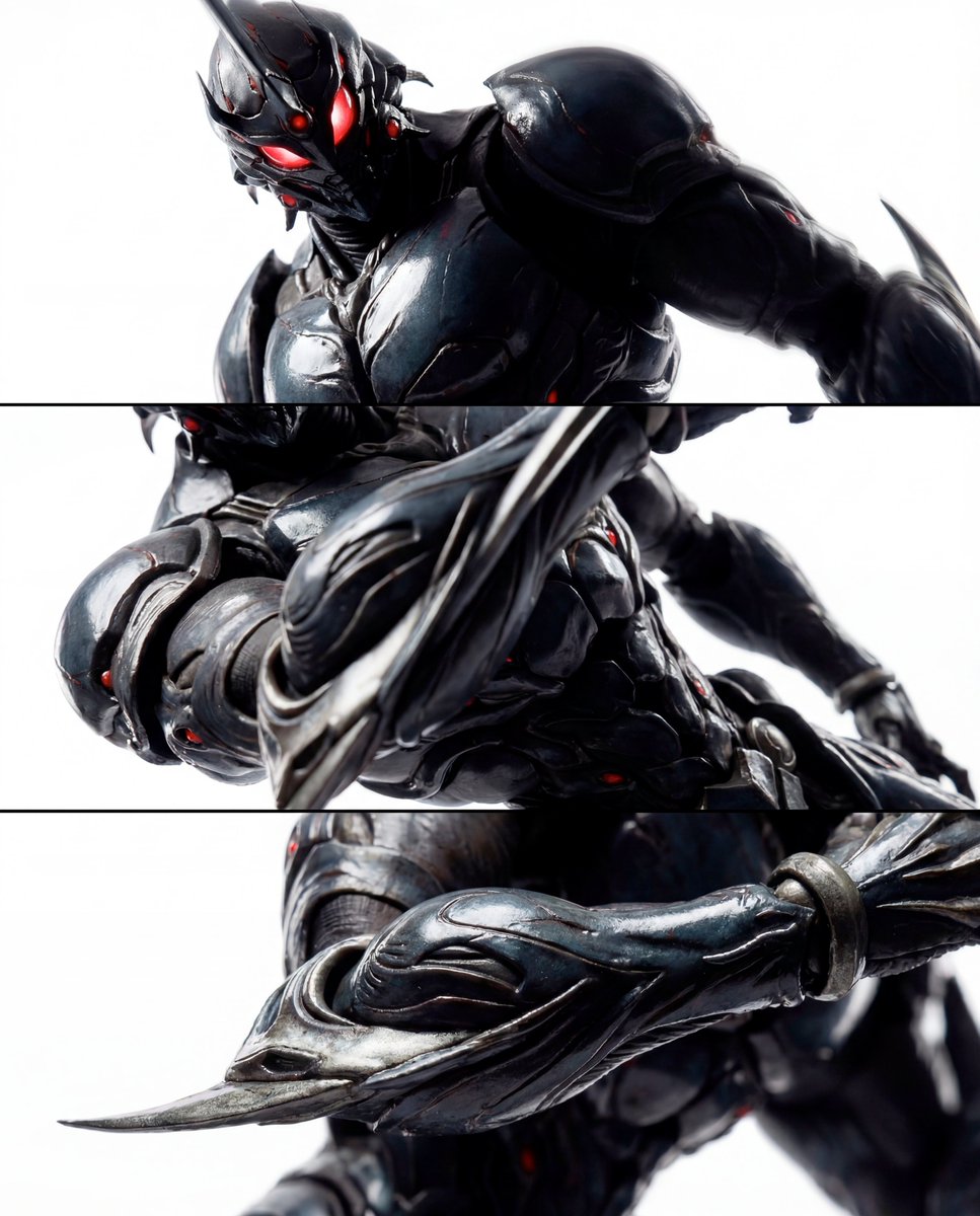 Triptych Composition Prompt for Abstract Fashion Editorial