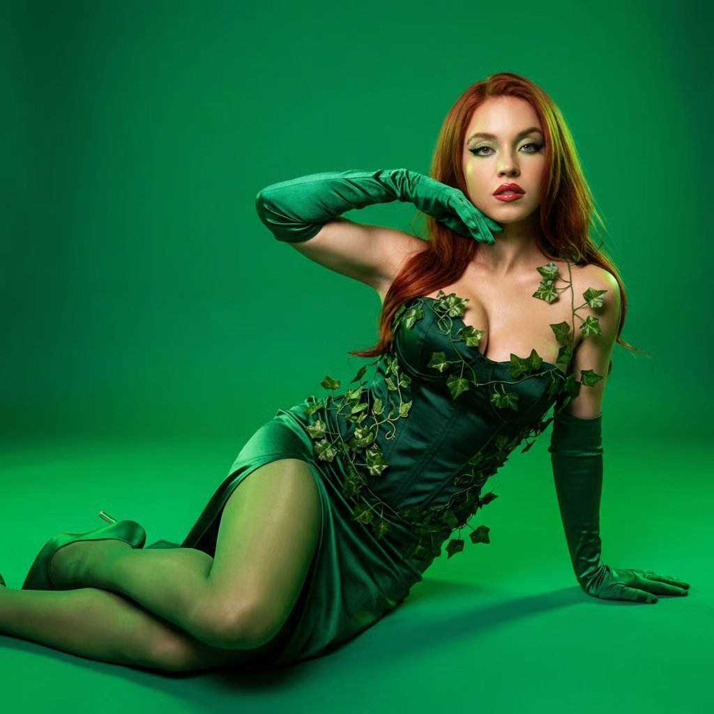 Emerald Nature Goddess Collection (Poison Ivy Inspired)