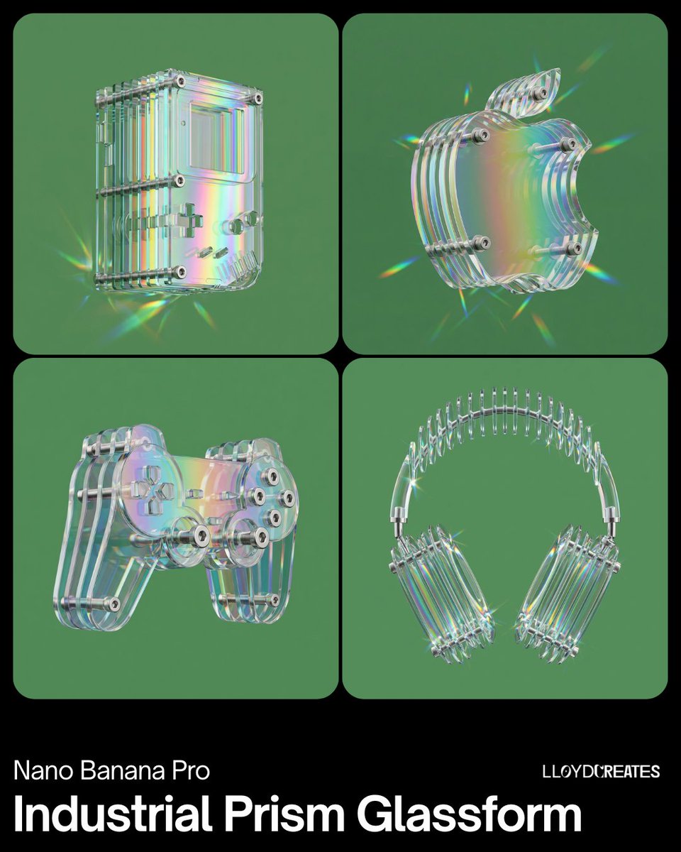 Industrial Prismatic Glassform Product Visual