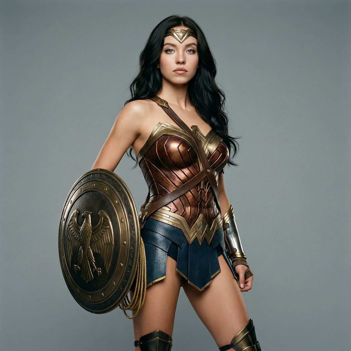 Ana De Armas as Wonder Woman Studio Portrait