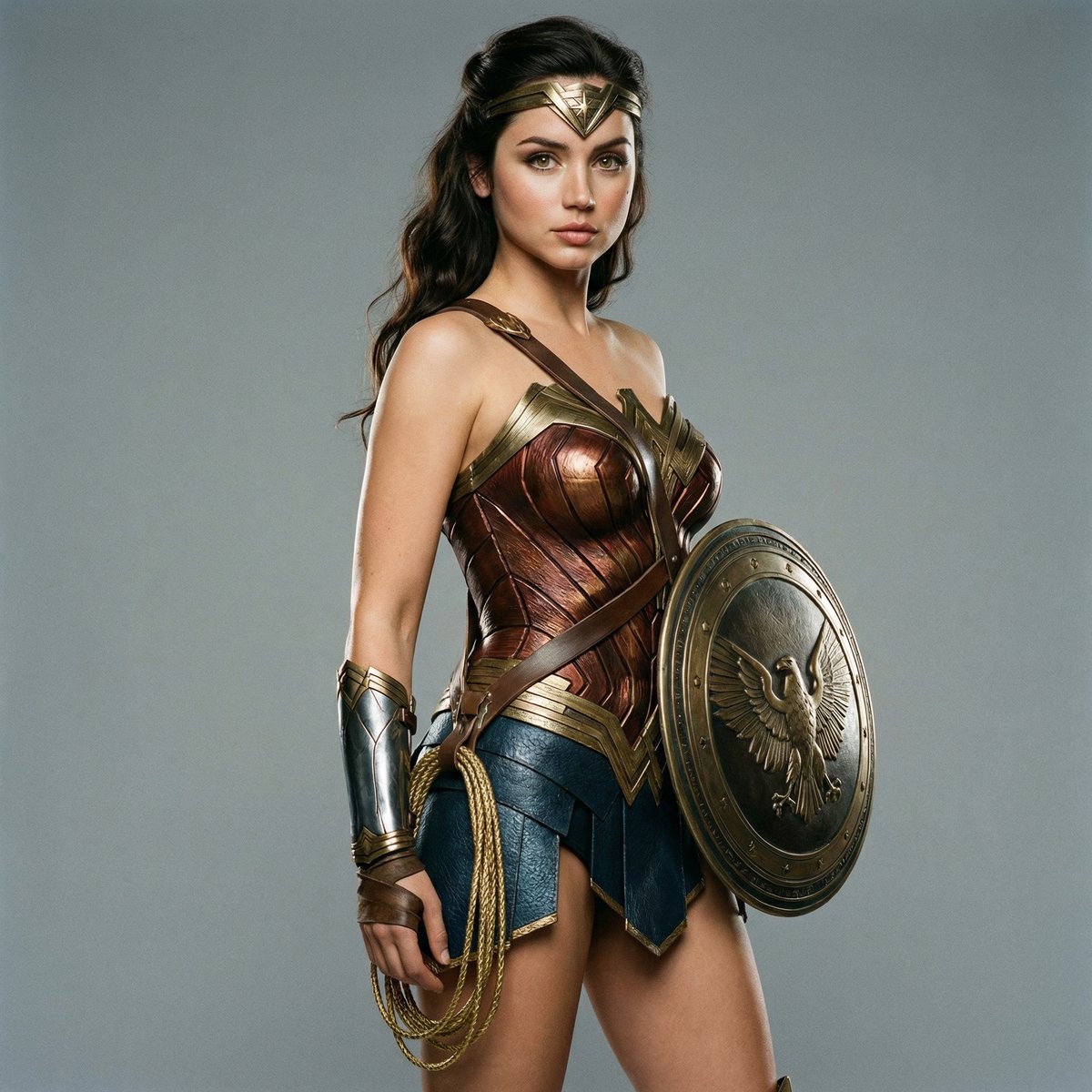 Ana De Armas as Wonder Woman Studio Portrait 3
