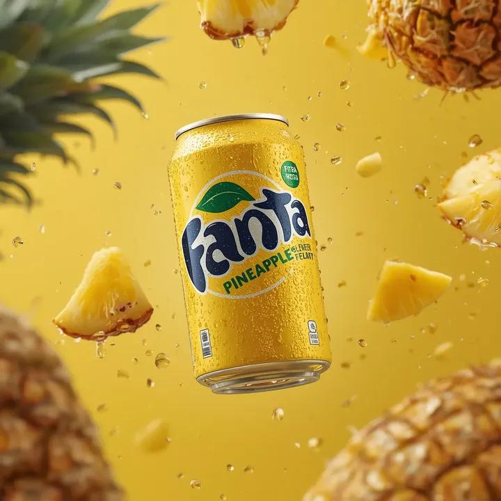 Ultra-Realistic Commercial Soda Can Photography