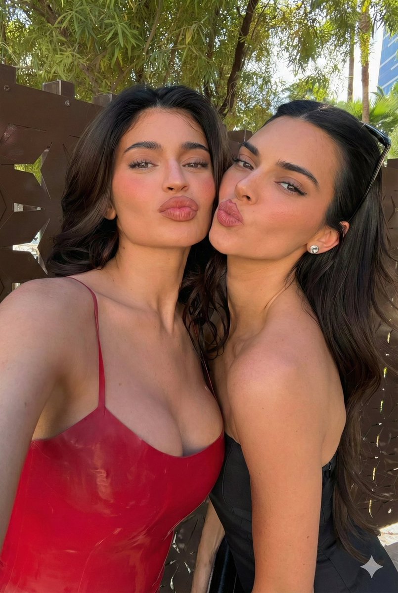 Glamorous Influencer Selfie Portrait (Two Women)