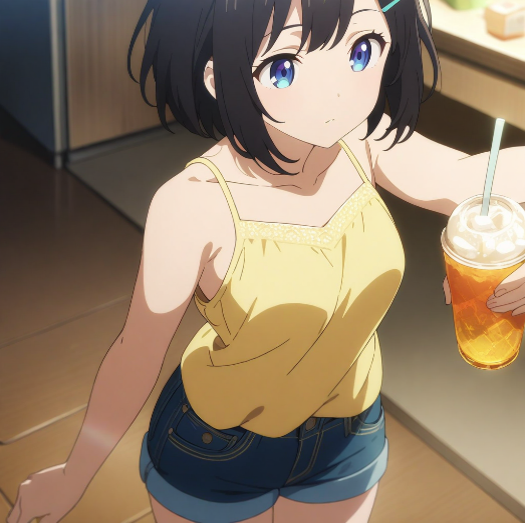 Character Prompt with Drinking Action for Anifusion/Nano Banana