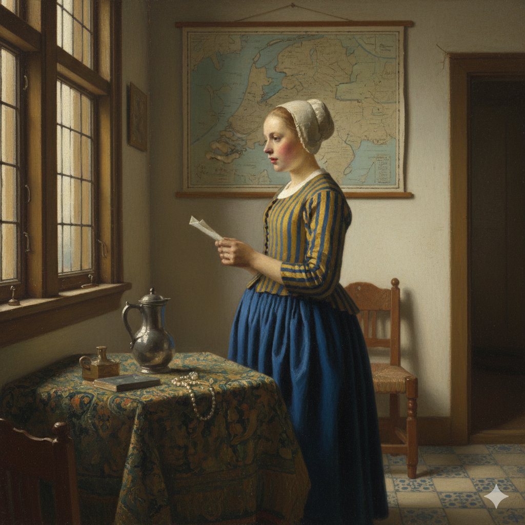 Vermeer Style Image Generation