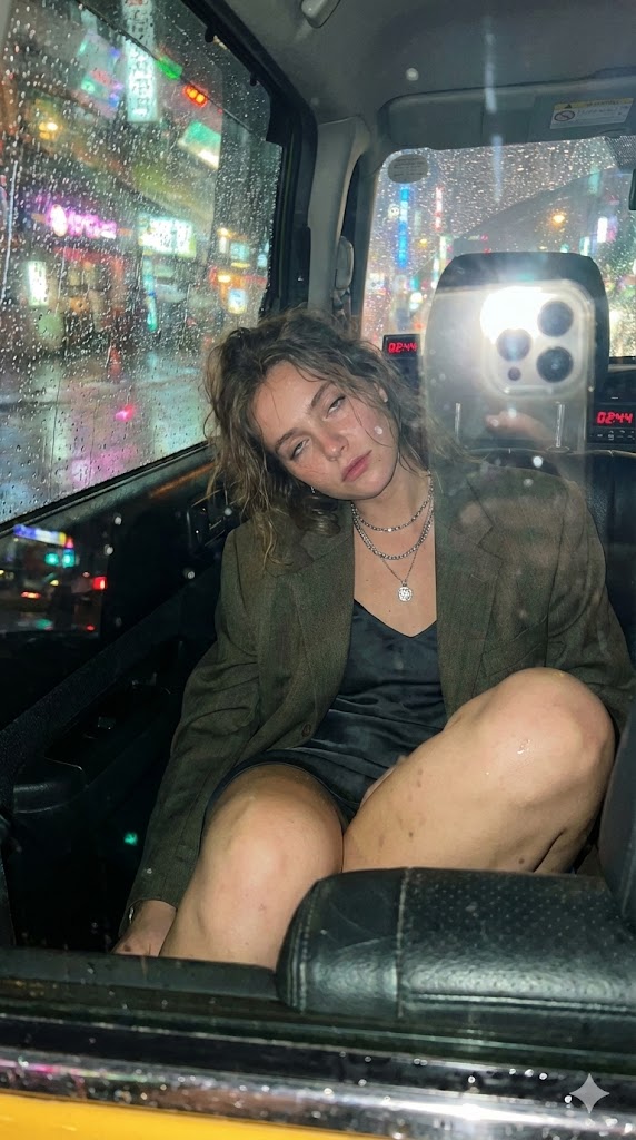 Candid Taxi-Ride Dump Photography