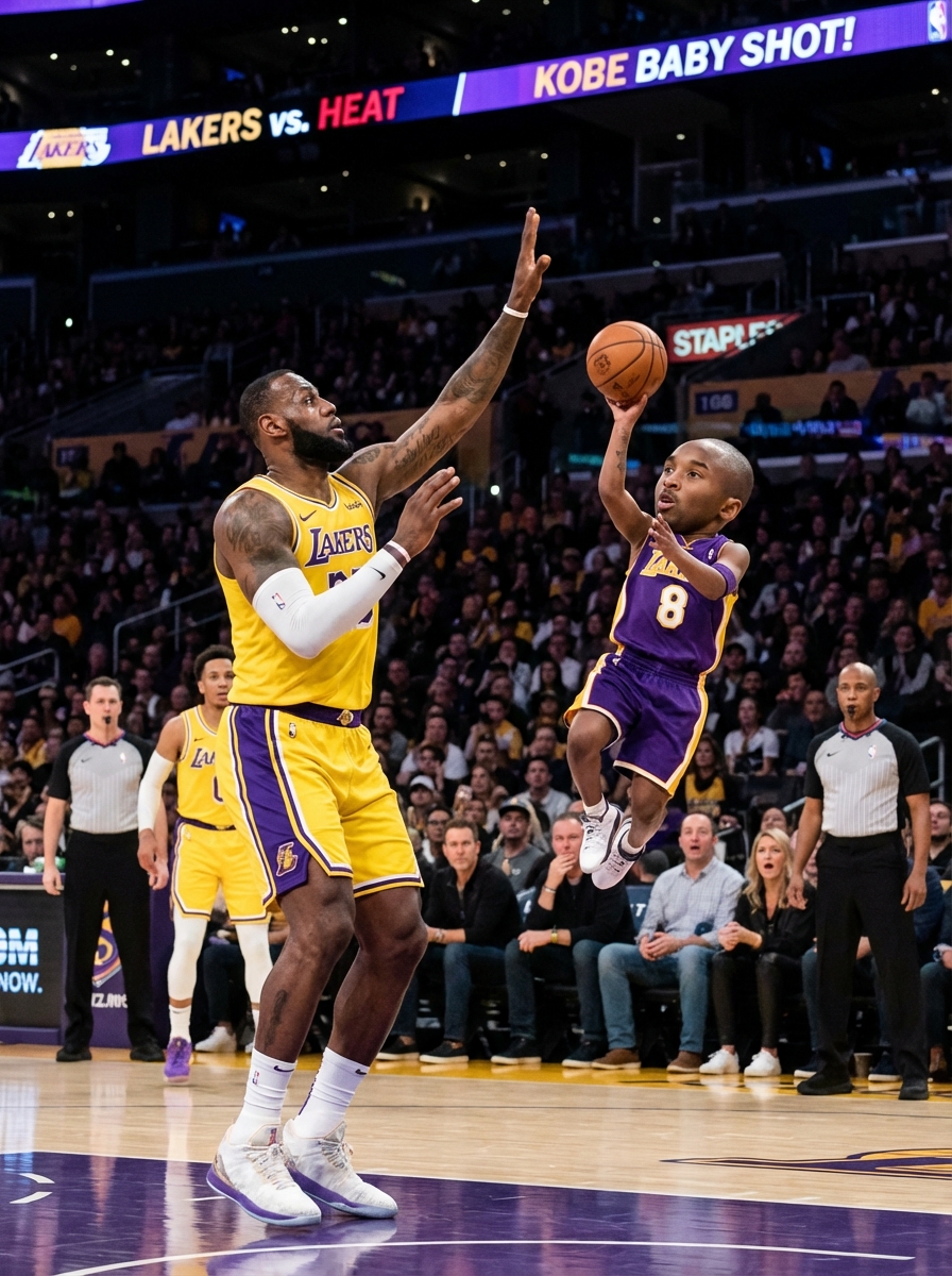 Chibi-Style NBA Matchup