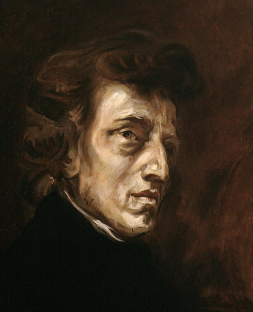 Image Generation Prompt for Chopin in Delacroix Style 2