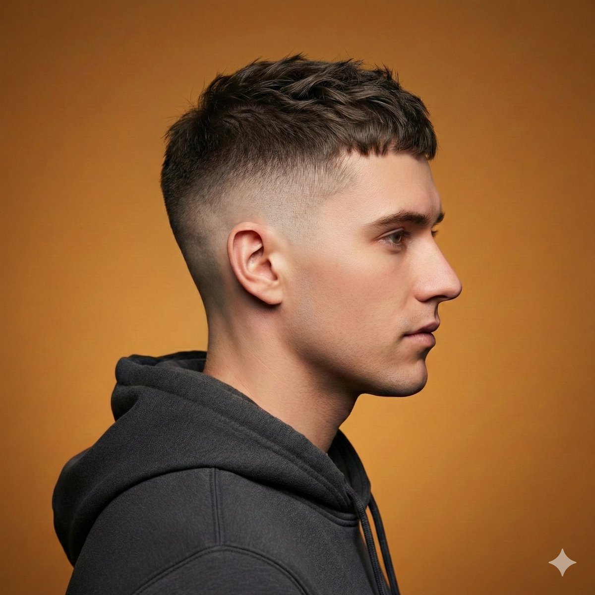 Ultra-Realistic Studio Haircut Portrait