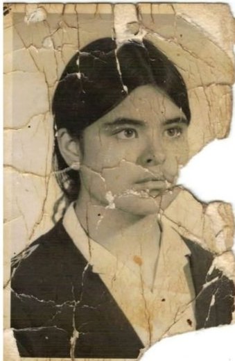 Cinematic Portrait Restoration with Golden-Hour Lighting