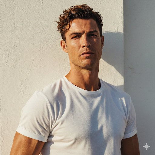 Cinematic Portrait of Cristiano Ronaldo