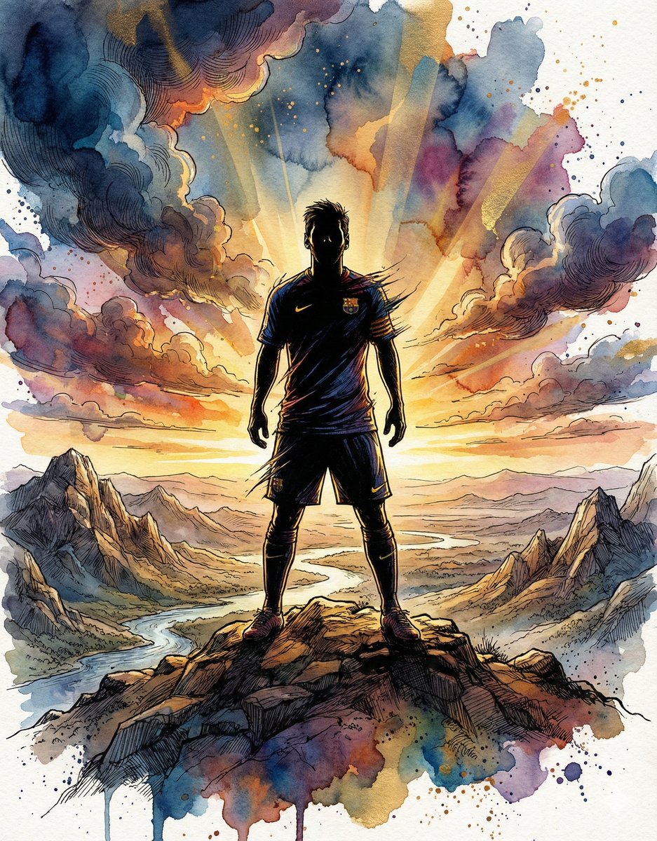 Epic Athlete/Artist Poster Design Prompt