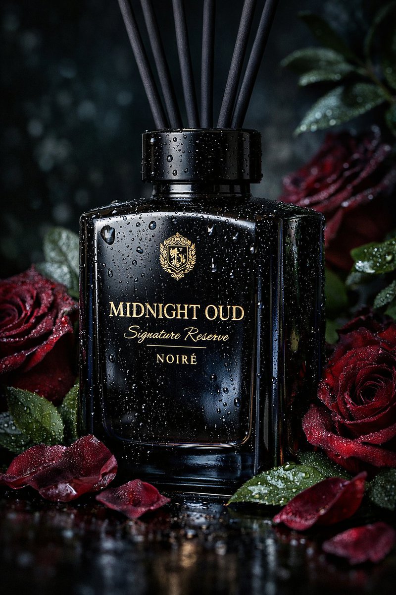 Luxury Reed Diffuser Product Photography Prompt