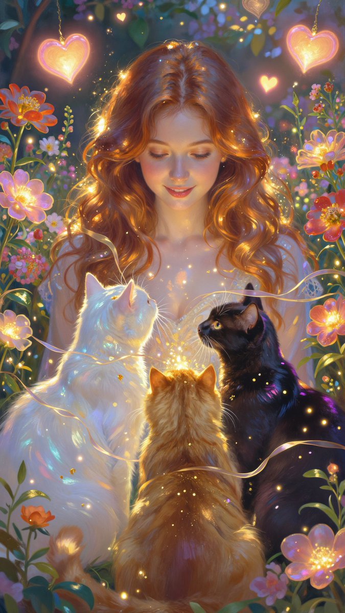 True Love Valentine's Garden Portrait