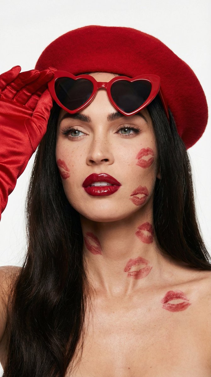 Megan Fox Valentine's Day Beauty Shot 2