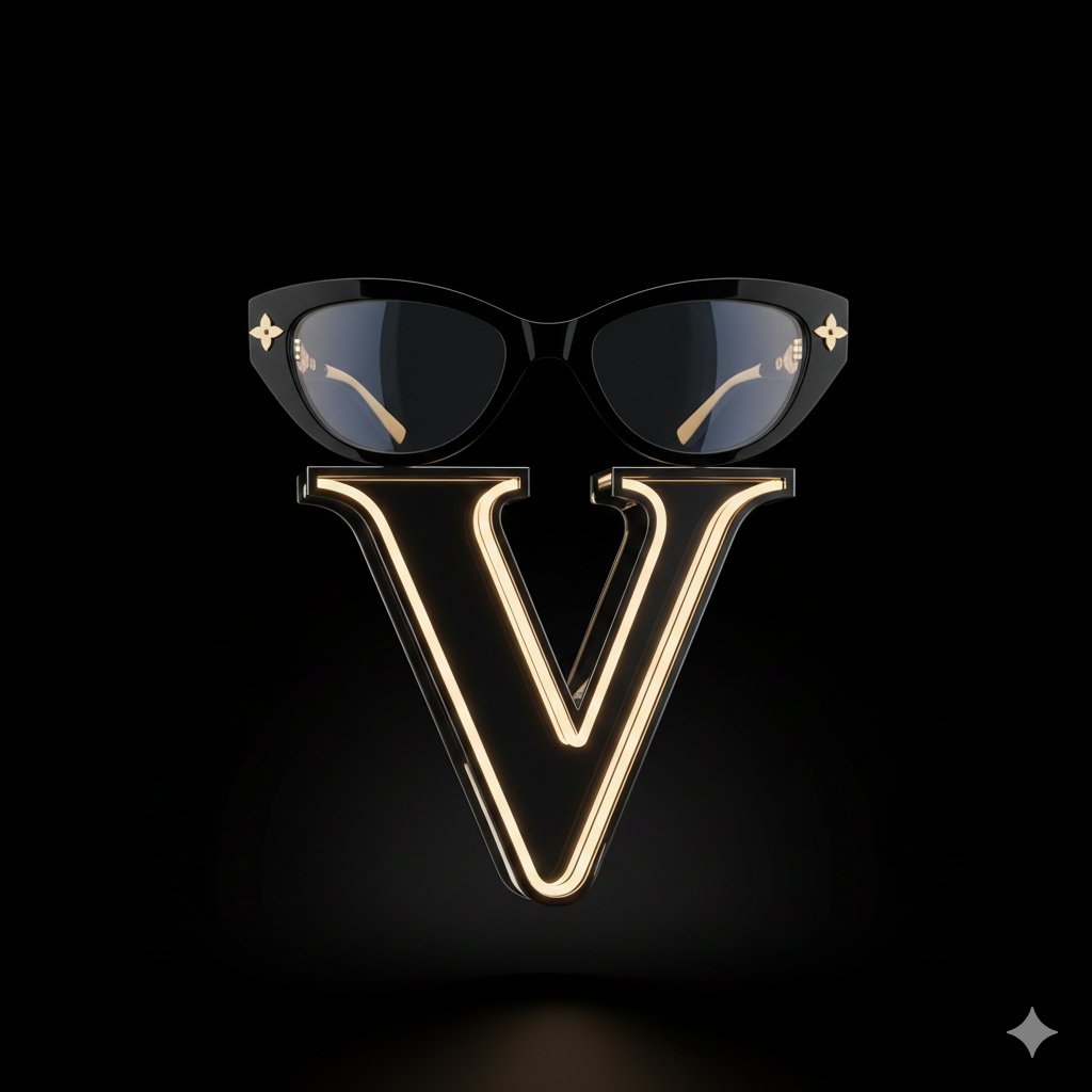 Avant-Garde Louis Vuitton Ski Goggles Editorial Prompt 3