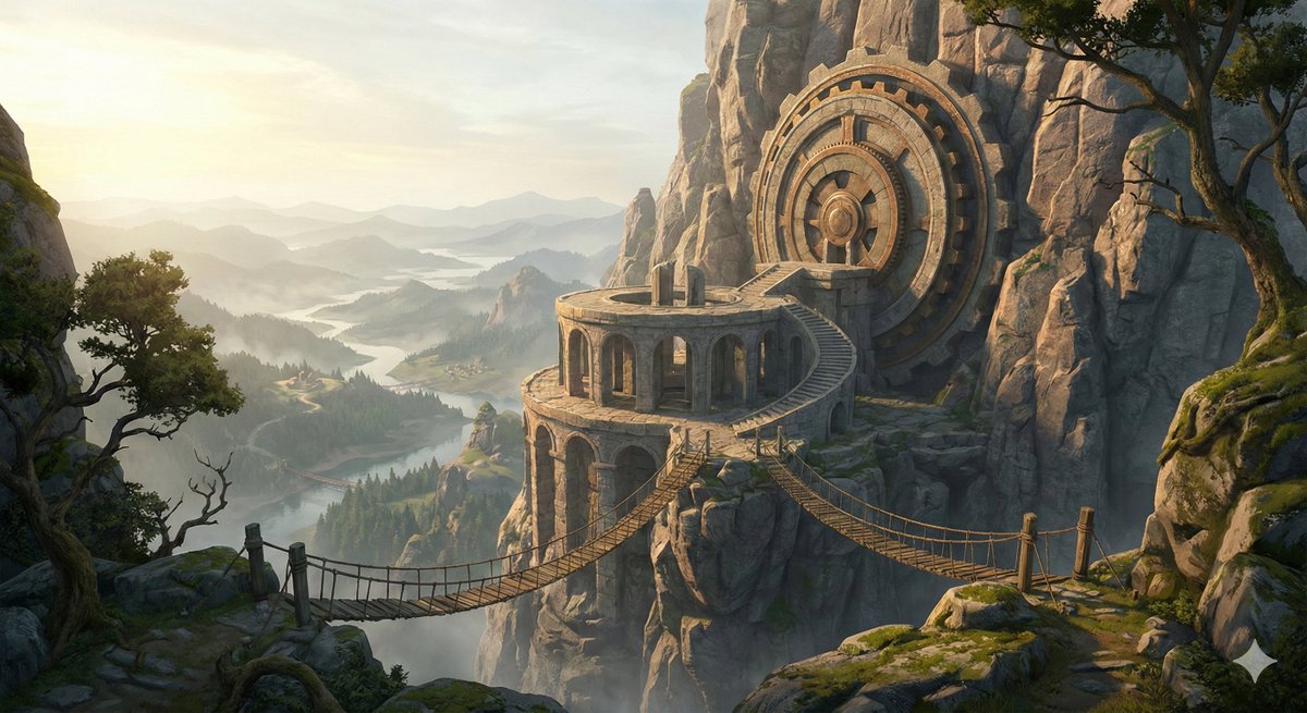 Cinematic Concept Art for Ancient Astronomical Observatory