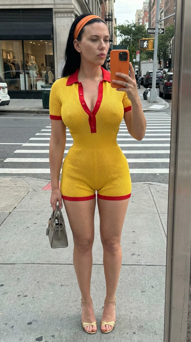 Extreme Hourglass Street Style Mirror Selfie Prompt