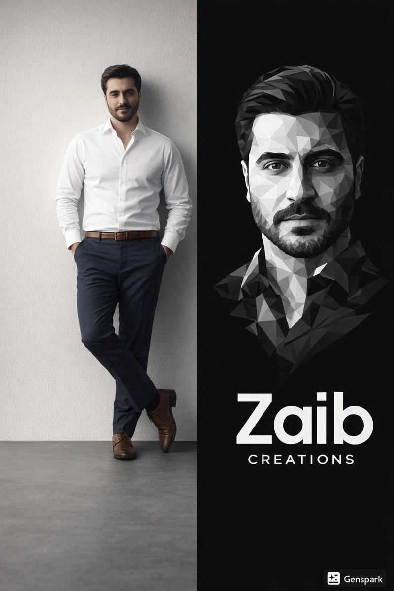 Vertical Split-Screen Branding Composition 3