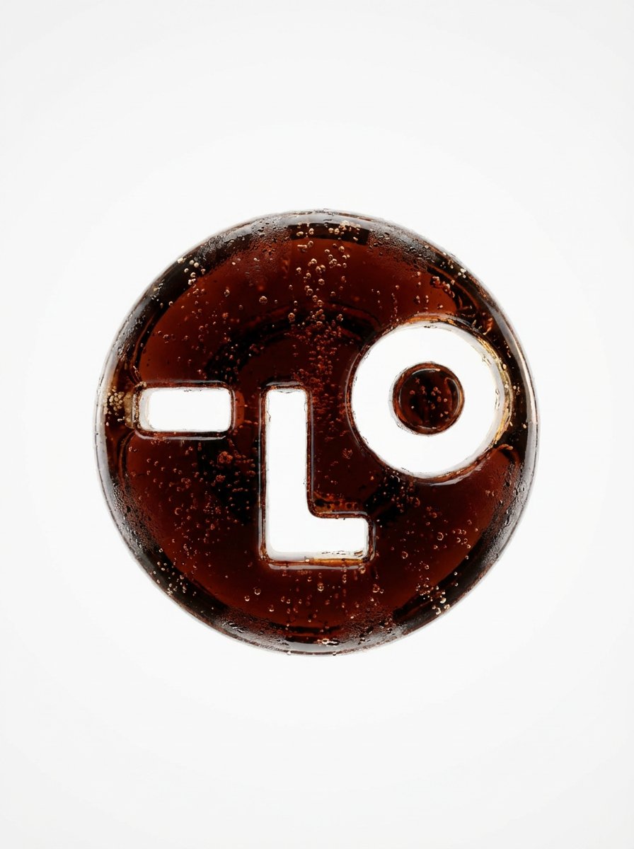 Minimalist Cola Amulet 3D Render 2