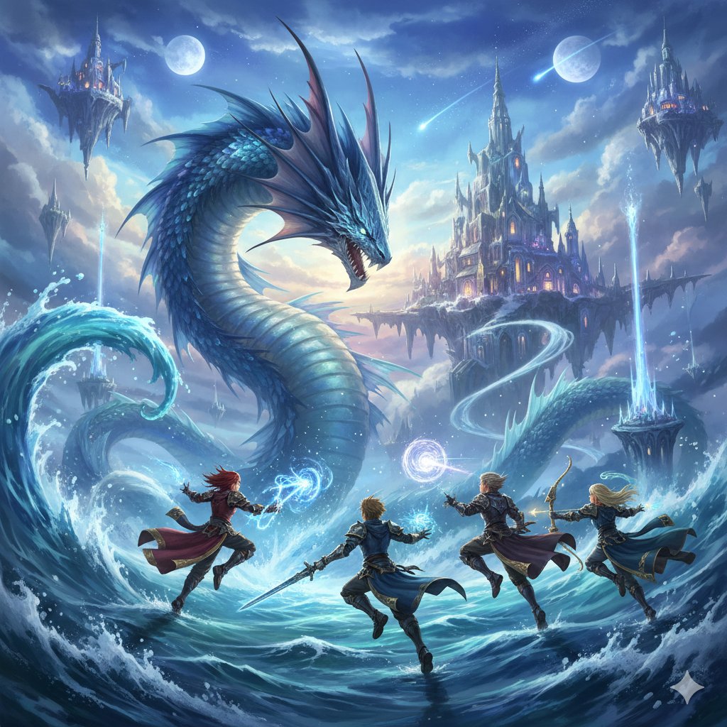 Final Fantasy Leviathan VS Player and Sacred Geometry 2