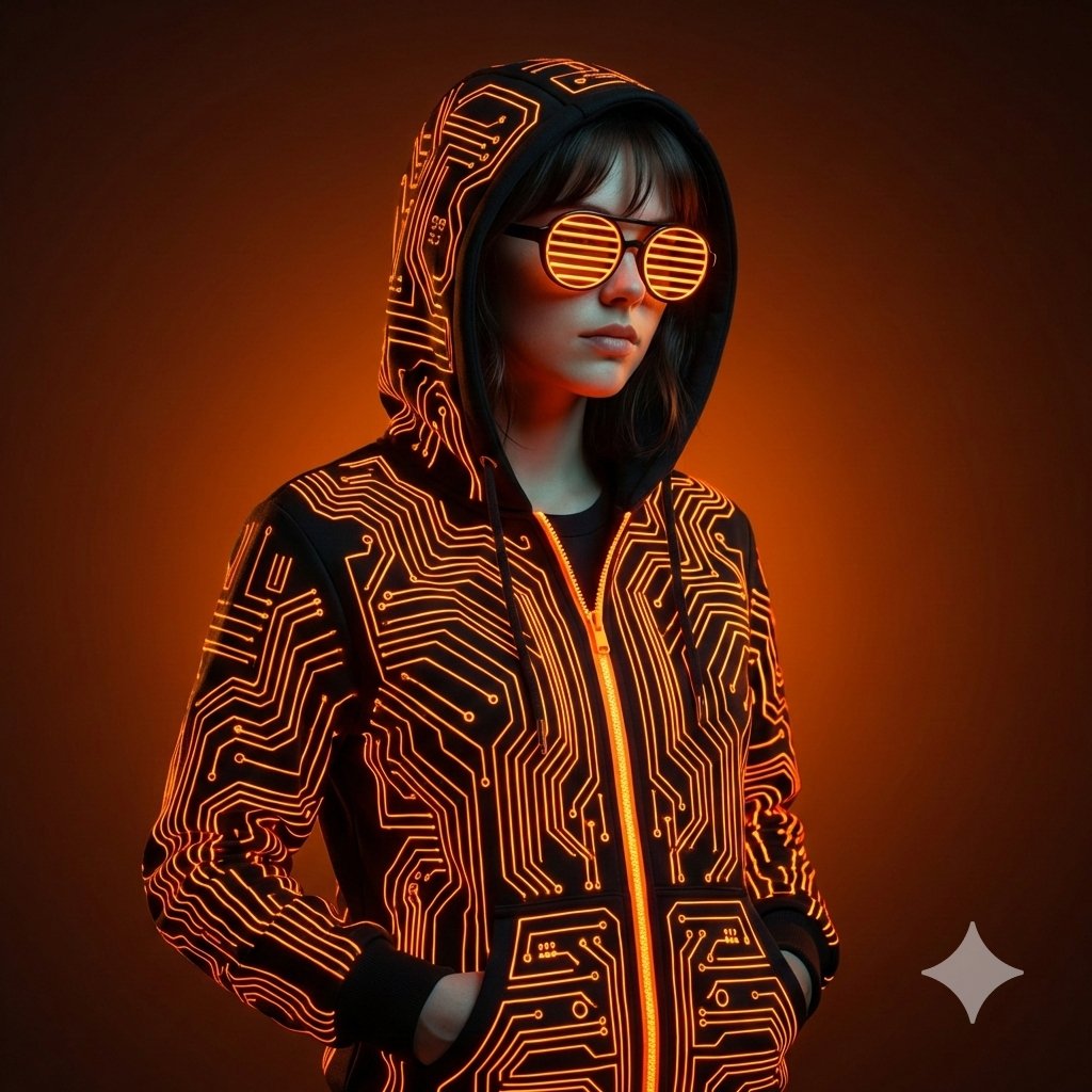 Ultra-Realistic Cyberpunk Studio Portrait 2