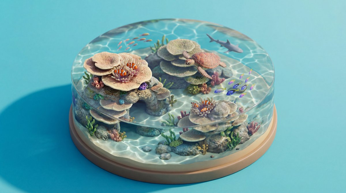 4K Wildlife Habitat Diorama Prompt 2