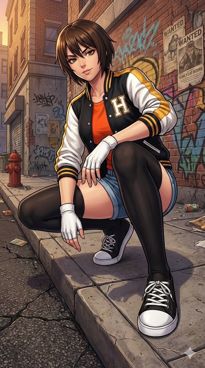 Detailed Illustration Prompt for Street Scene