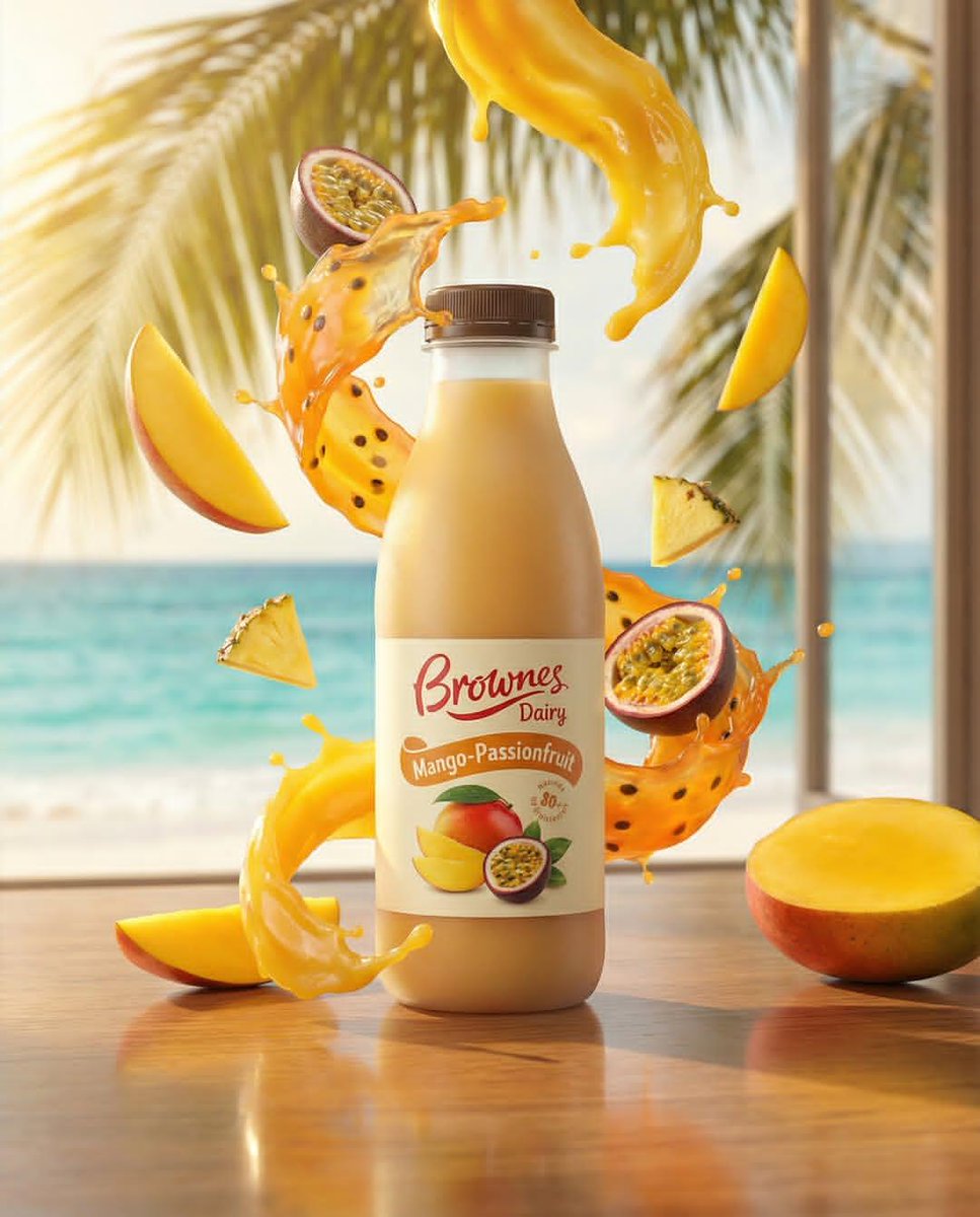 Dynamic Fruit Drink Product Ad 3