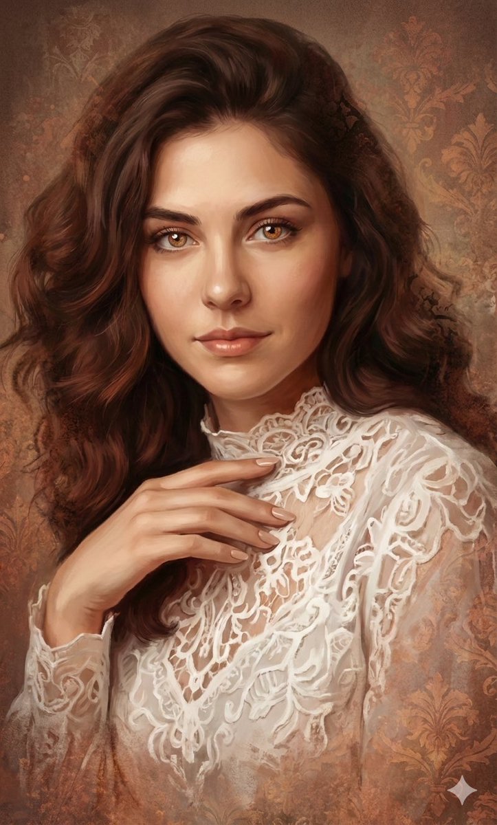 Ethereal Digital Painting Portrait