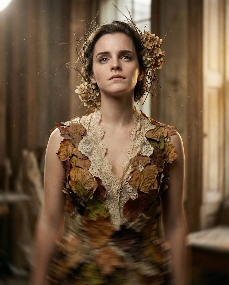 Surreal Editorial Fashion Portrait (Emma Watson) 2