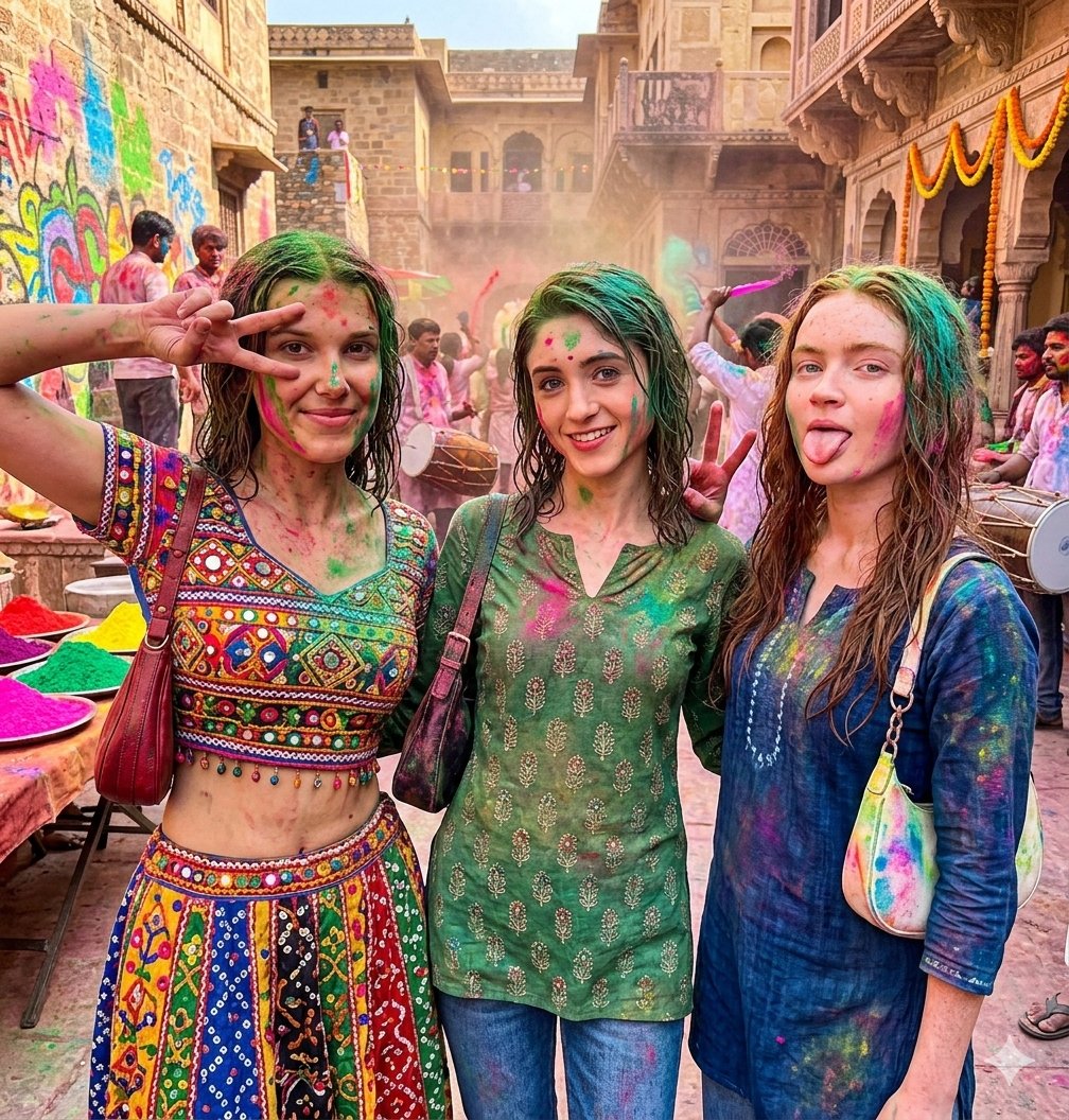 Holi Festival Cinematic Photojournalism 2
