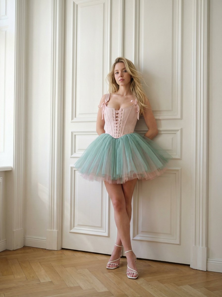 Ultra Photorealistic Balletcore Editorial 3