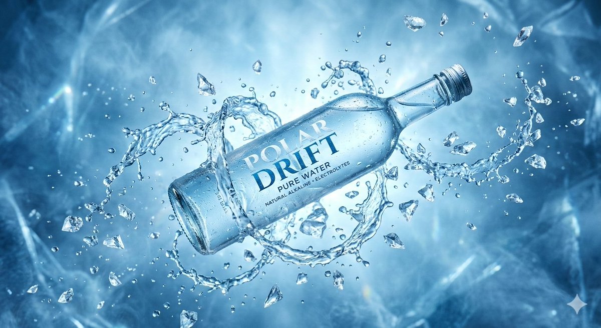 Levitating Bottled Water Commercial Prompt