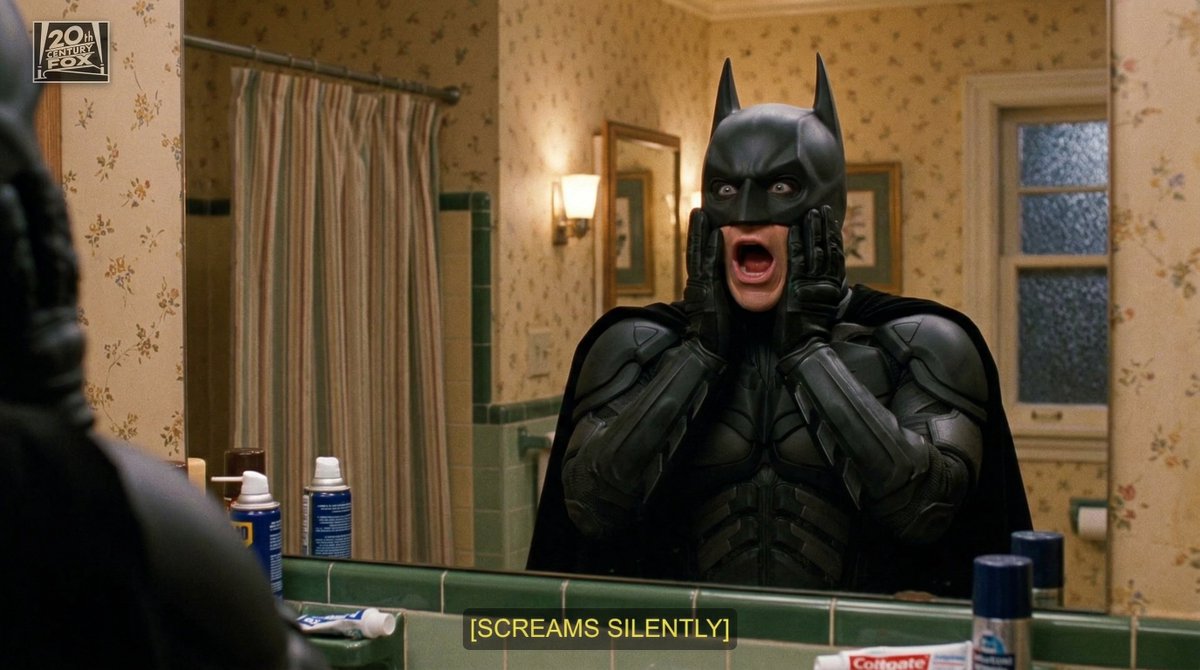 Batman Comedy Movie Screenshot Prompt