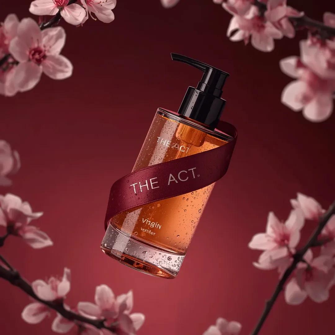 Ultra-Realistic Luxury Body Oil Product Photography 4