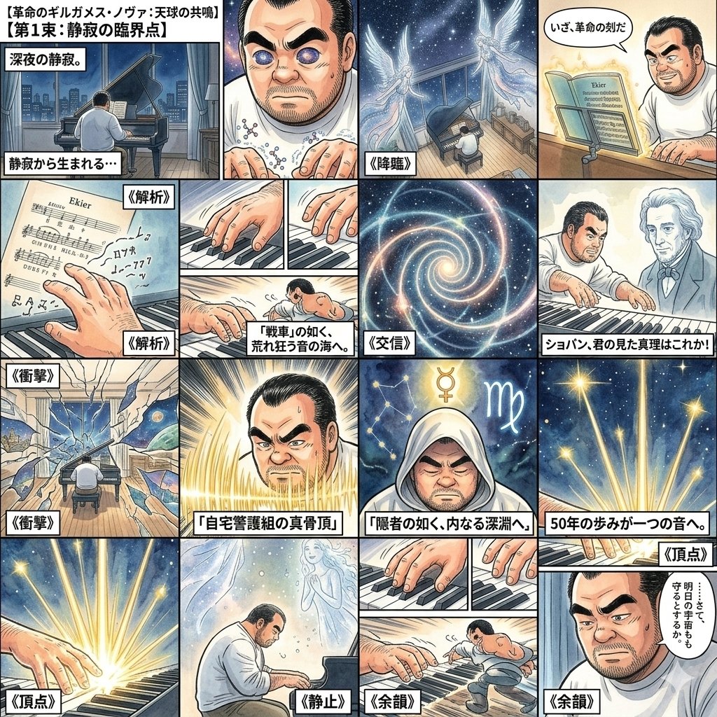 54: YouTube Thumbnail - Chopin's Revolutionary Etude Image Prompt