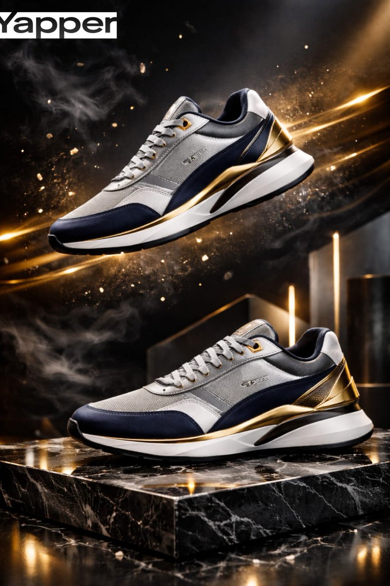 94: E-commerce Main Image - Luxury Sneaker Advertisement Photography