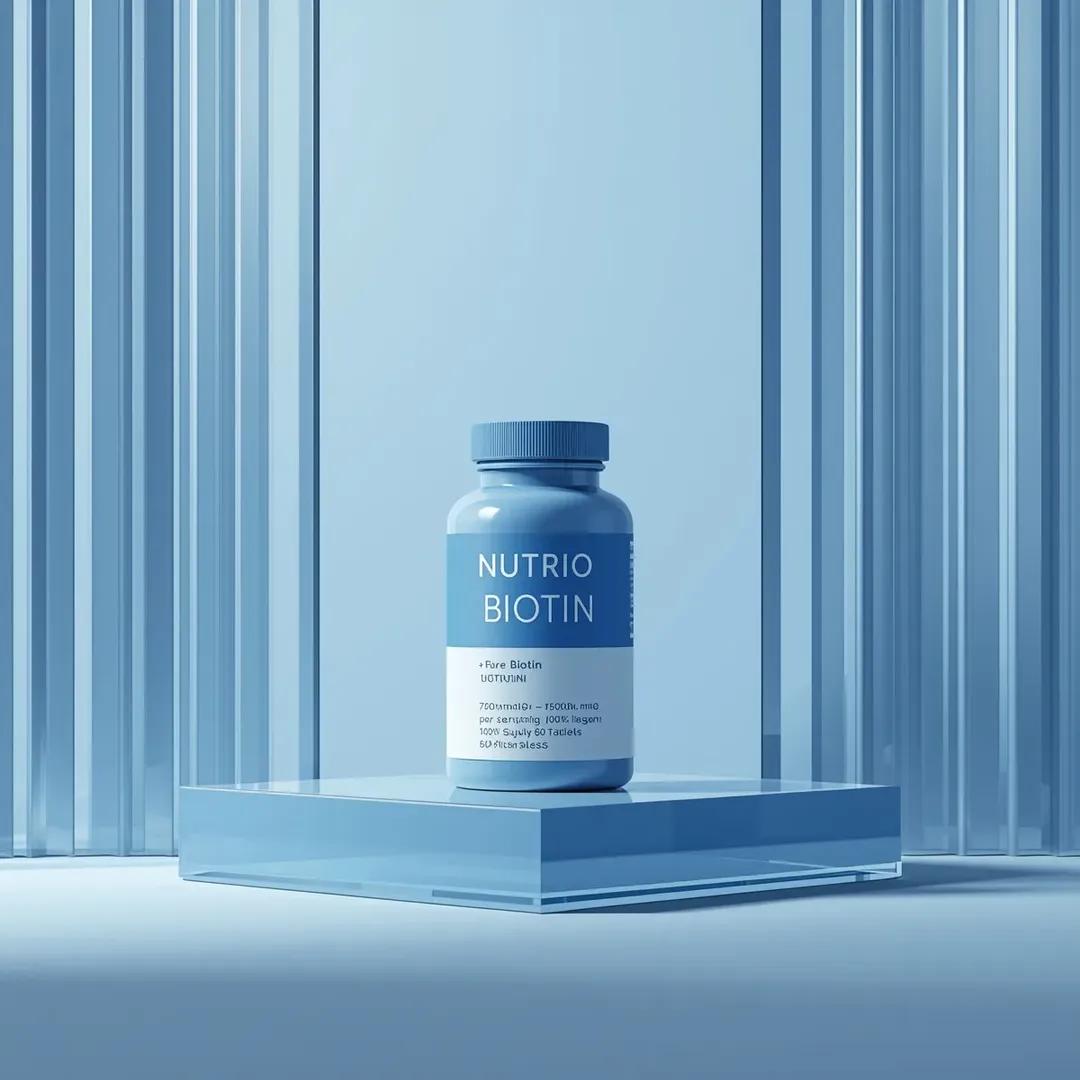 92: E-commerce Main Image - Minimalist Product Photography for Supplement Container