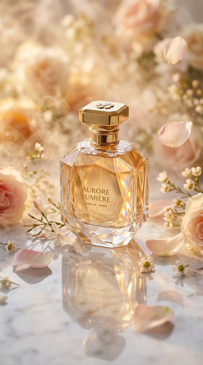 87: E-commerce Main Image - Luxury Perfume Bottle Editorial Image Prompt